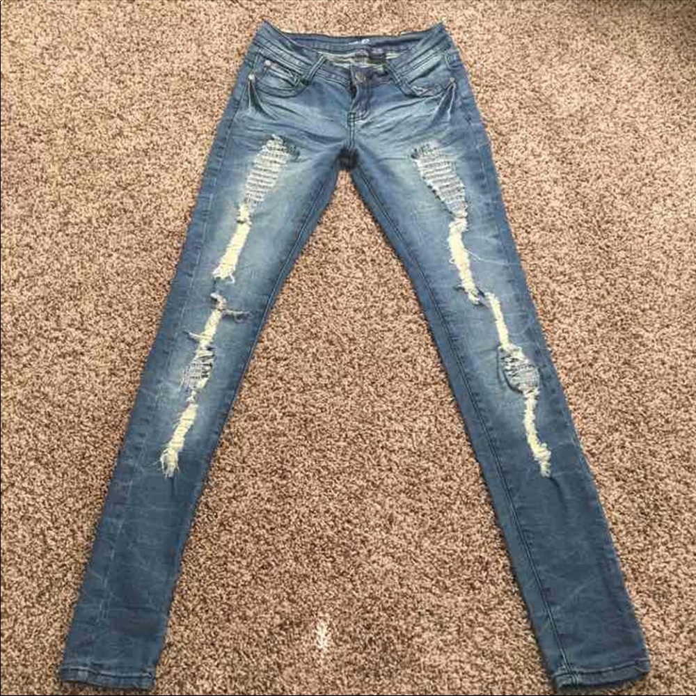 Distressed Jeans